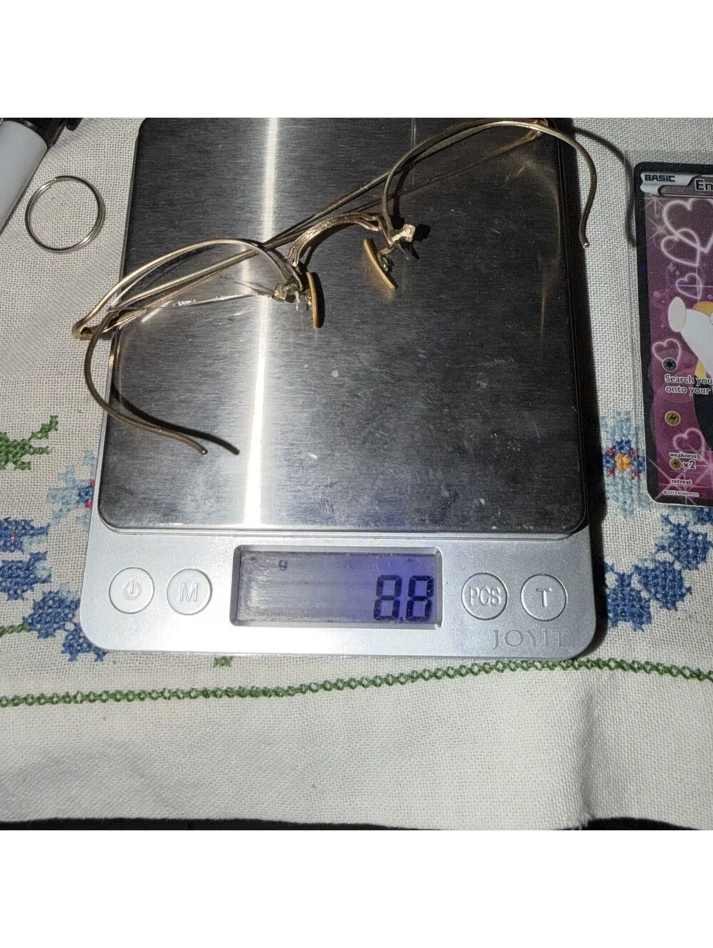 vintage Gold Filled Glasses 12k Concordia Optical Co. wire-rimmed spectacles 8.8